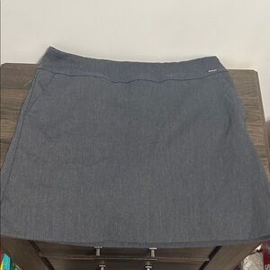 Elegant Charcoal Mini Skirt